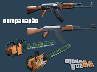 Pack de Armas Insanity para GTA San Andreas